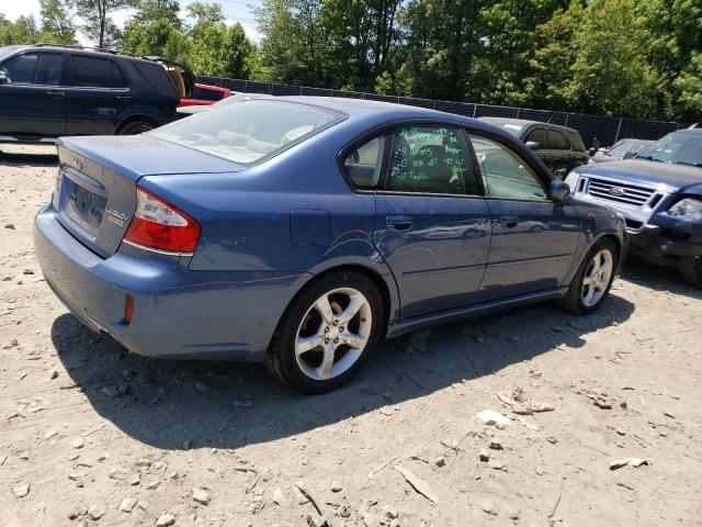 4S3BL626187211960 - 2008 SUBARU LEGACY 2.5I LIMITED BLUE photo 3