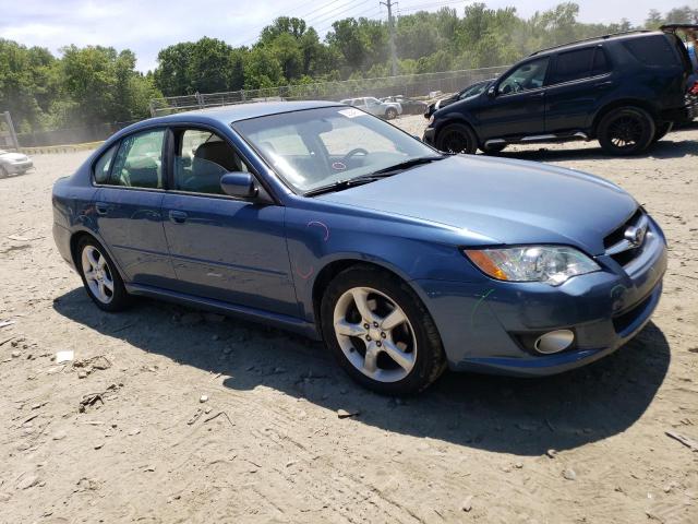 4S3BL626187211960 - 2008 SUBARU LEGACY 2.5I LIMITED BLUE photo 4