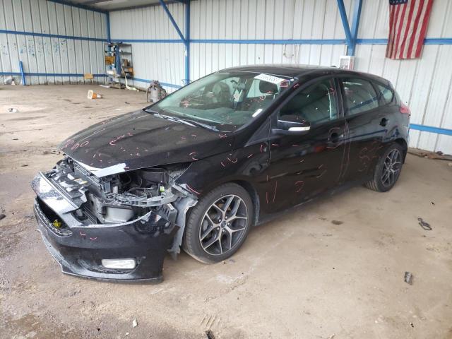 1FADP3M24HL264591 - 2017 FORD FOCUS SEL BLACK photo 1