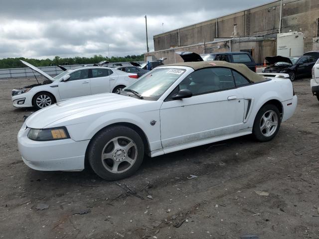 1FAFP44664F177012 - 2004 FORD MUSTANG WHITE photo 1