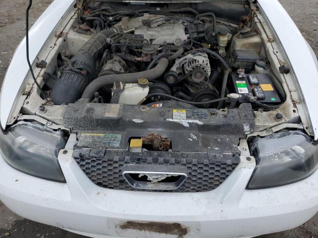 1FAFP44664F177012 - 2004 FORD MUSTANG WHITE photo 11