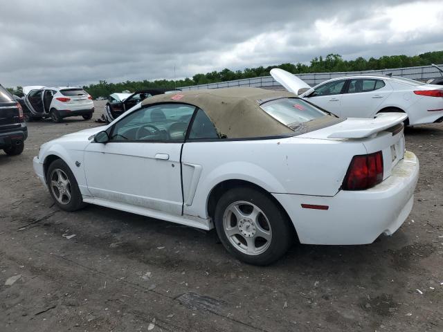 1FAFP44664F177012 - 2004 FORD MUSTANG WHITE photo 2