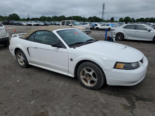 1FAFP44664F177012 - 2004 FORD MUSTANG WHITE photo 4