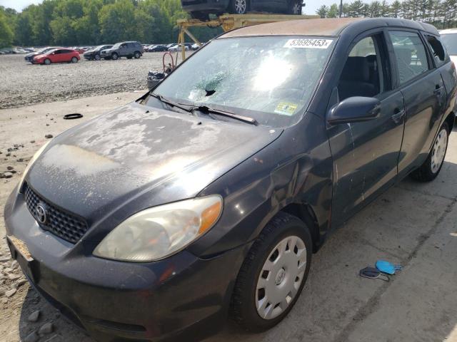 2T1KR32E43C115784 - 2003 TOYOTA COROLLA MA XR BLACK photo 1