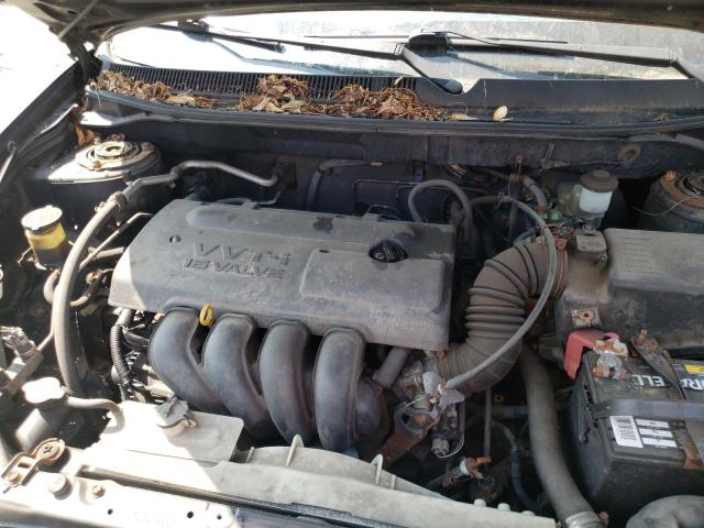 2T1KR32E43C115784 - 2003 TOYOTA COROLLA MA XR BLACK photo 11