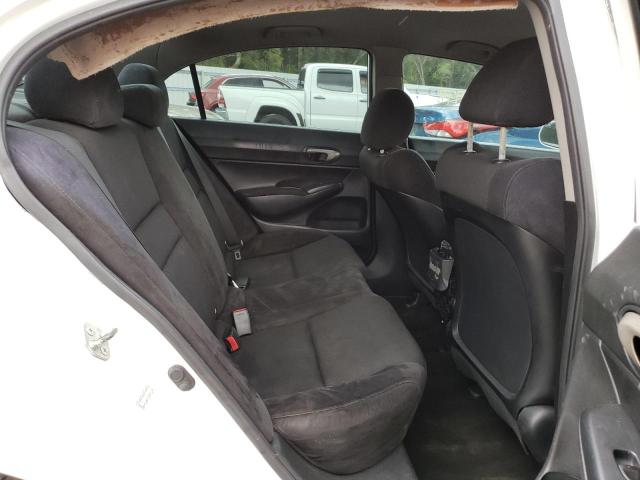 19XFA1F63BE030399 - 2011 HONDA CIVIC LX-S أبيض صورة 10