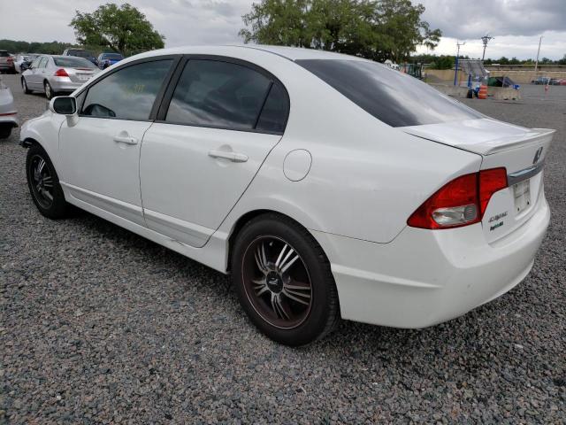 19XFA1F63BE030399 - 2011 HONDA CIVIC LX-S أبيض صورة 2
