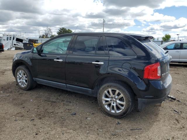 2FMDK3JC7BBB52098 - 2011 FORD EDGE SEL BLACK photo 2