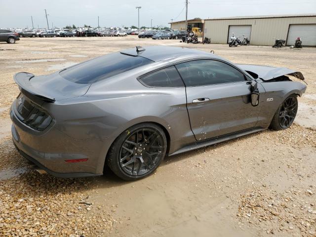 1FA6P8CFXM5155478 - 2021 FORD MUSTANG GT GRAY photo 3