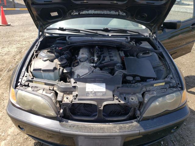 WBAAZ33455KW78911 - 2005 BMW 325 IS SULEV BLACK photo 11