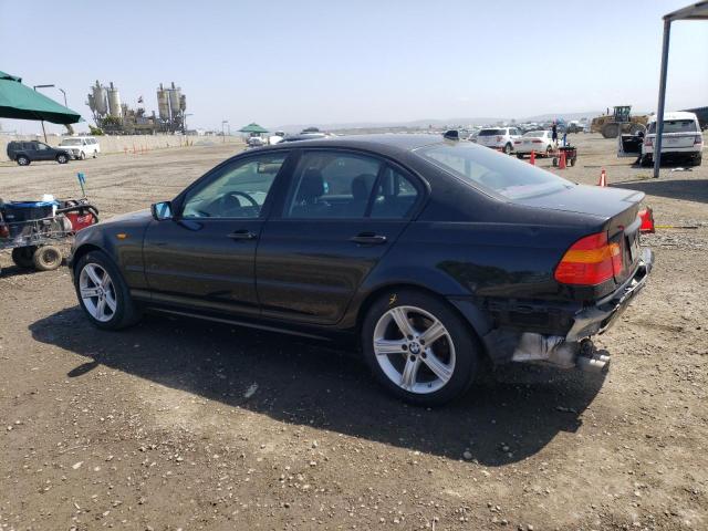 WBAAZ33455KW78911 - 2005 BMW 325 IS SULEV BLACK photo 2
