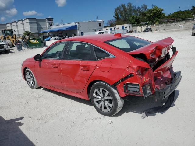 2HGFE2F21RH545358 - 2024 HONDA CIVIC LX 红色 照片 2