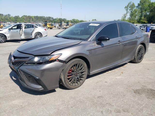 4T1T11AK8PU830465 - 2023 TOYOTA CAMRY SE NIGHT SHADE GRAY photo 1