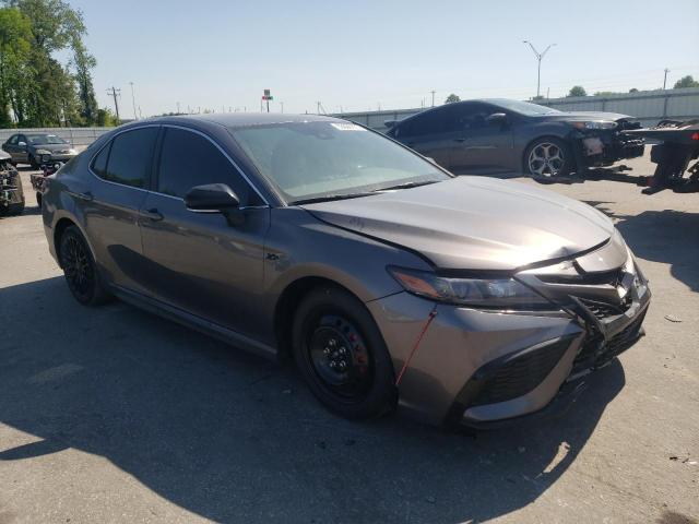4T1T11AK8PU830465 - 2023 TOYOTA CAMRY SE NIGHT SHADE GRAY photo 4