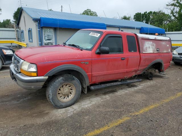 1FTZR15X0WPA24856 - 1998 FORD RANGER SUPER CAB RED photo 1