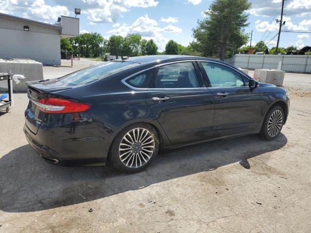 3FA6P0K9XHR255029 - 2017 FORD FUSION TITANIUM BLACK photo 3