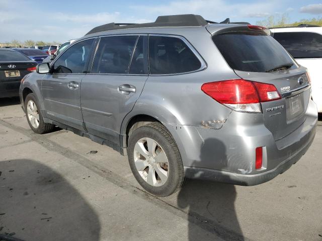 4S4BRCKC2B3403420 - 2011 SUBARU OUTBACK 2.5I LIMITED GRAY photo 2