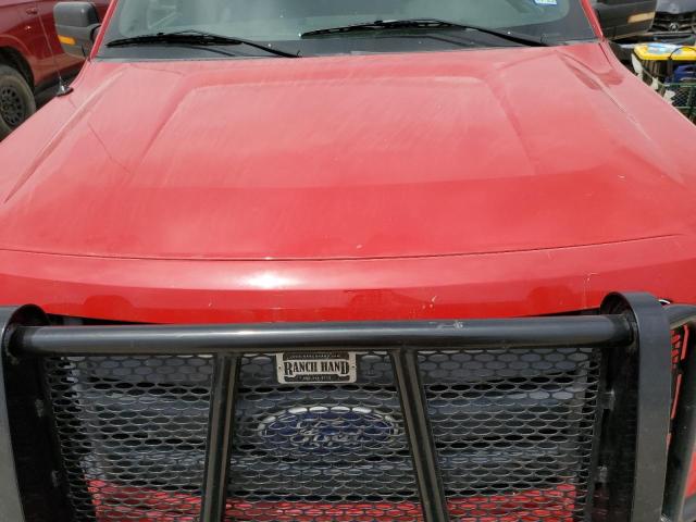 1FTFW1EV0AFB78427 - 2010 FORD F150 SUPERCREW RED photo 11