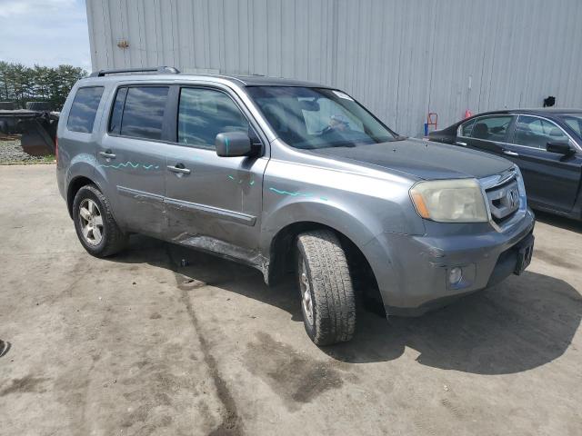 5FNYF48649B012801 - 2009 HONDA PILOT EXL GRAY photo 4