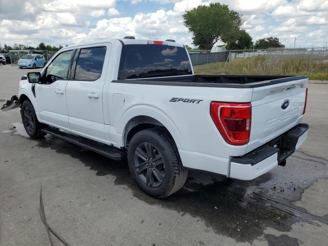 1FTEW1C55PFC48429 - 2023 FORD F150 SUPERCREW WHITE photo 2