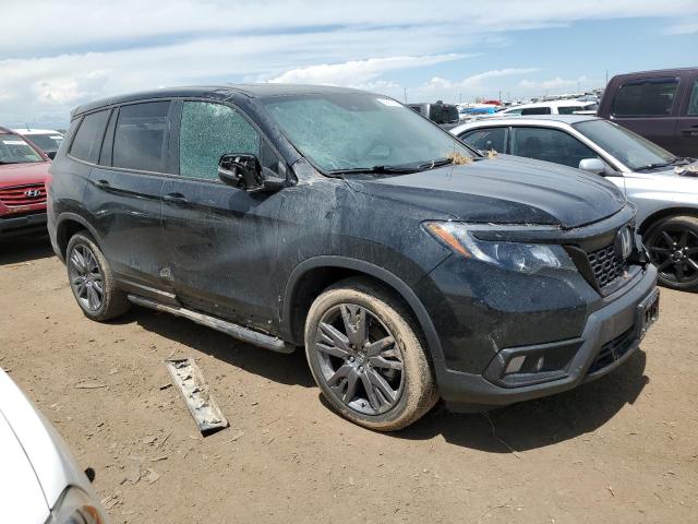 5FNYF8H56LB005676 - 2020 HONDA PASSPORT EXL أسود صورة 4