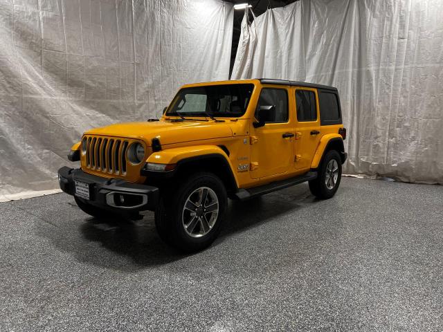 1C4HJXEG6MW754621 - 2021 JEEP WRANGLER U SAHARA Sarı foto 2
