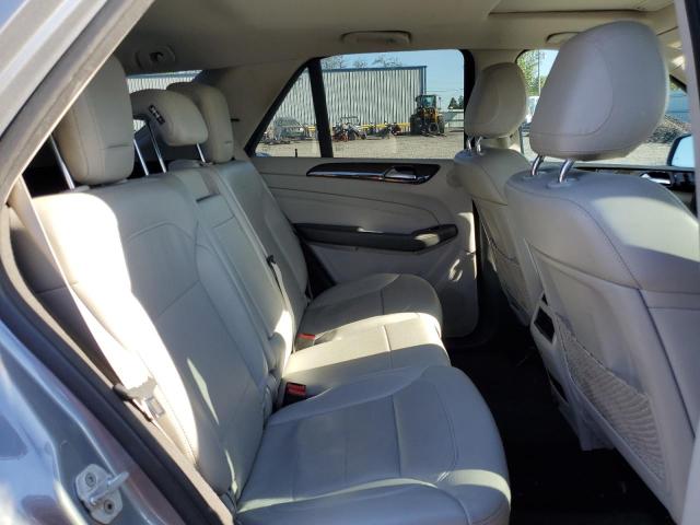 4JGDA5HB7EA398323 - 2014 MERCEDES-BENZ ML 350 4MATIC SILVER photo 10