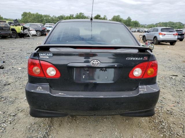 2T1BR32E95C342133 - 2005 TOYOTA COROLLA CE BLACK photo 6