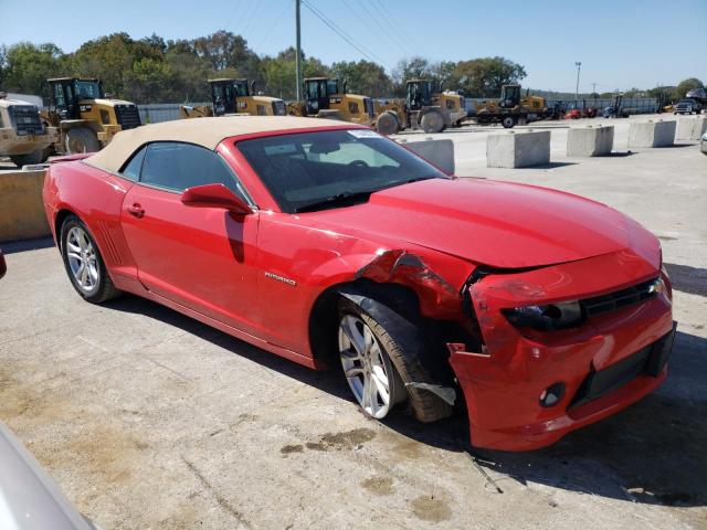 2G1FB3D34E9220466 - 2014 CHEVROLET CAMARO LT RED photo 4