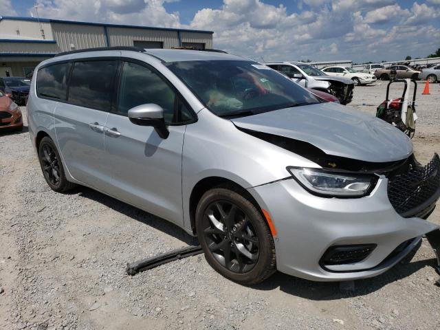 2C4RC1BG4PR521866 - 2023 CHRYSLER PACIFICA TOURING L 银色 照片 4