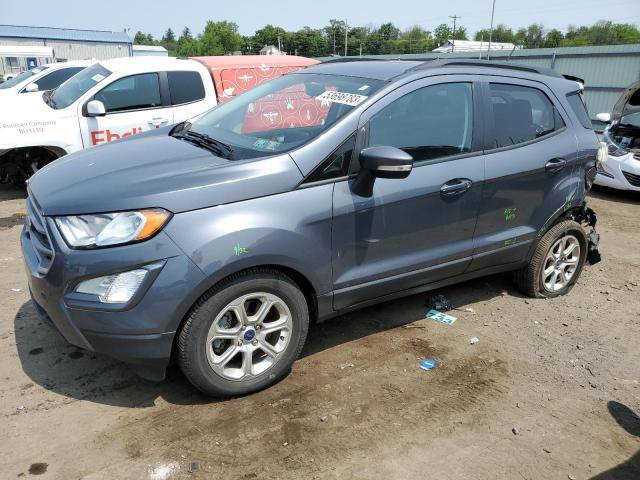 MAJ3S2GE0KC257753 - 2019 FORD ECOSPORT SE GRAY photo 1