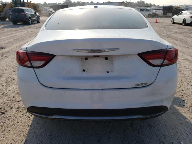 1C3CCCAB0FN697126 - 2015 CHRYSLER 200 LIMITED WHITE photo 6