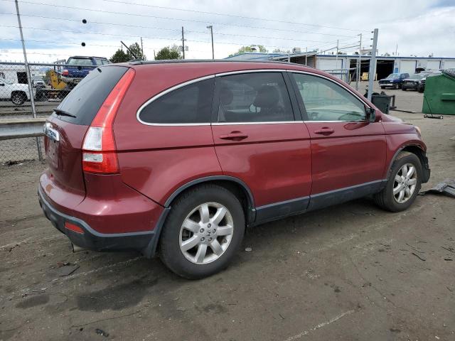 JHLRE48747C078021 - 2007 HONDA CR-V EXL MAROON photo 3