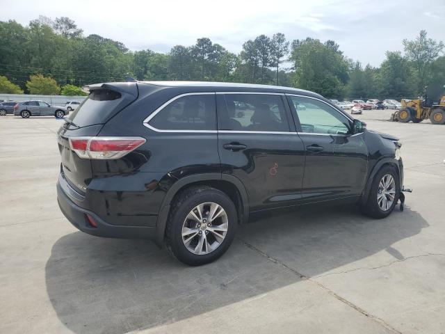 5TDJKRFHXFS190380 - 2015 TOYOTA HIGHLANDER XLE BLACK photo 3