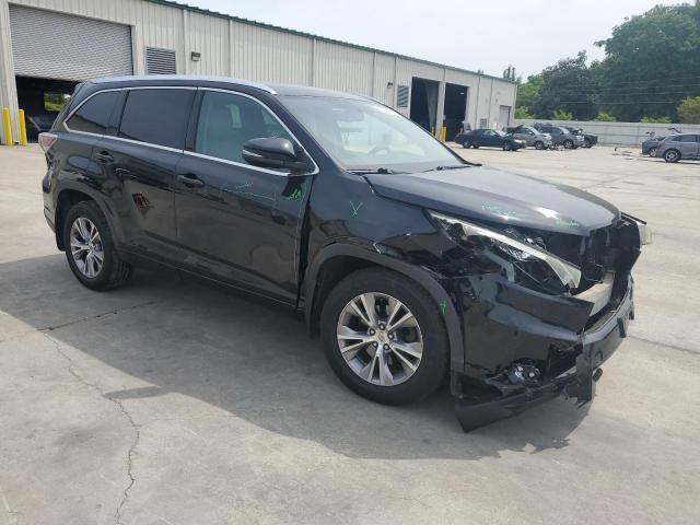 5TDJKRFHXFS190380 - 2015 TOYOTA HIGHLANDER XLE BLACK photo 4