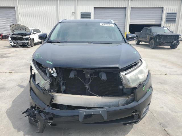 5TDJKRFHXFS190380 - 2015 TOYOTA HIGHLANDER XLE BLACK photo 5