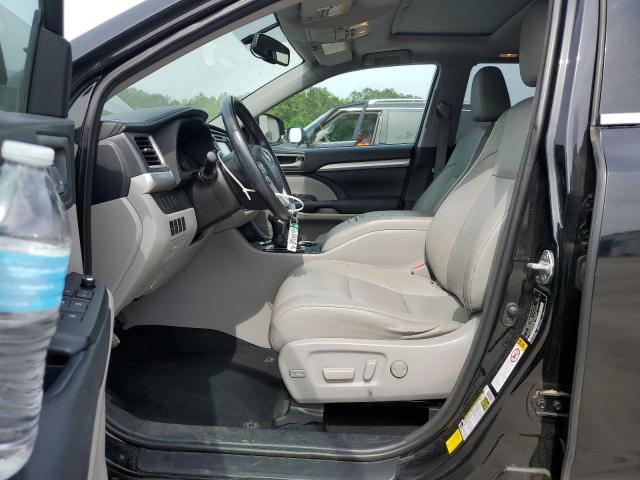5TDJKRFHXFS190380 - 2015 TOYOTA HIGHLANDER XLE BLACK photo 7