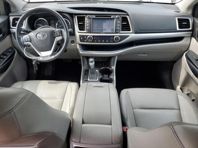 5TDJKRFHXFS190380 - 2015 TOYOTA HIGHLANDER XLE BLACK photo 8