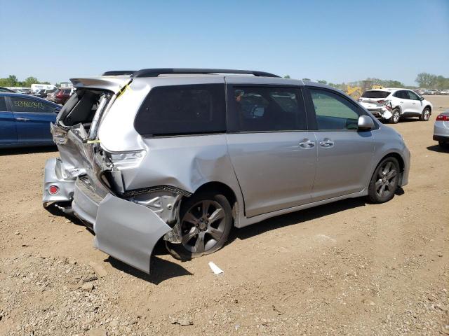 5TDXK3DC9FS585858 - 2015 TOYOTA SIENNA SPORT SILVER photo 3