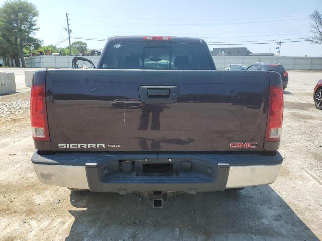 2GTEK13M881140219 - 2008 GMC SIERRA K1500 MAROON photo 6