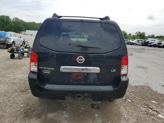 5N1AR18W36C609952 - 2006 NISSAN PATHFINDER LE 黑色 照片 6