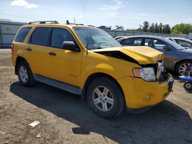 1FMCU4K39CKB20805 - 2012 FORD ESCAPE HYBRID YELLOW photo 4