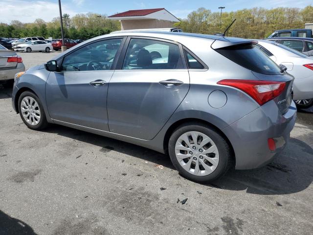 KMHD35LH0HU370470 - 2017 HYUNDAI ELANTRA GT GRAY photo 2