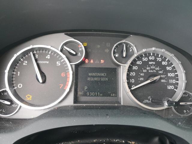 5TFRW5F16HX227196 - 2017 TOYOTA TUNDRA DOUBLE CAB SR/SR5 GRAY photo 9