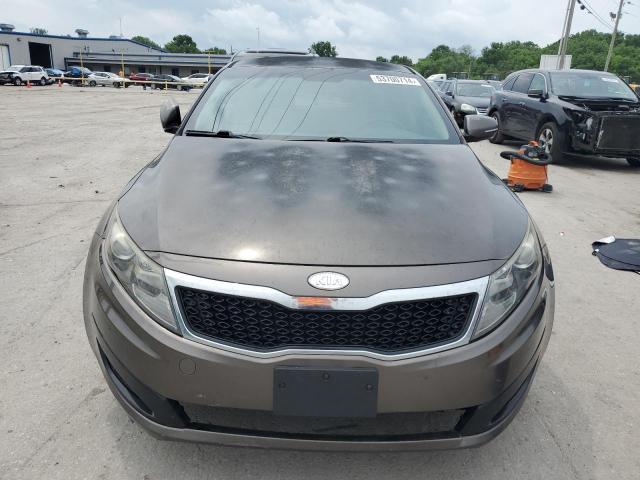 KNAGM4A74B5057844 - 2011 KIA OPTIMA LX GRAY photo 5