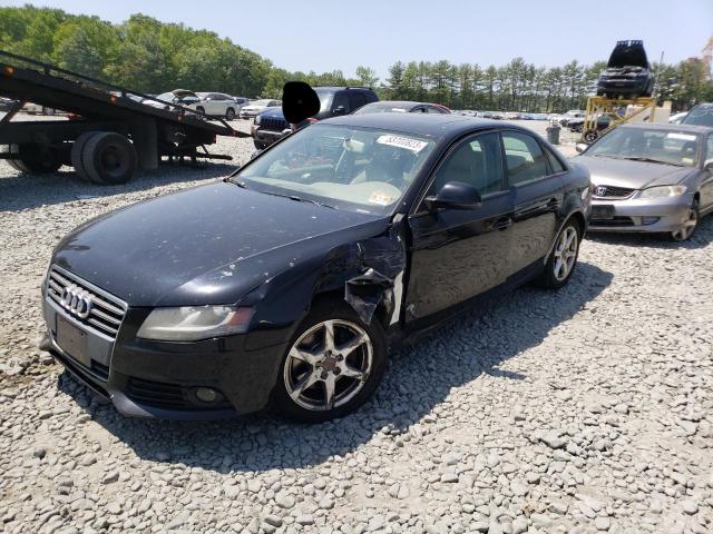 WAULF78K59N017318 - 2009 AUDI A4 2.0T QUATTRO BLACK photo 1