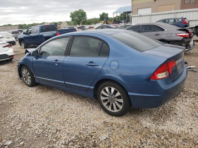 19XFA16979E002593 - 2009 HONDA CIVIC EXL 蓝色 照片 2
