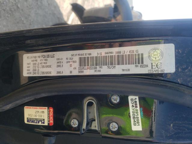 3C6UR5JL0HG531680 - 2017 RAM 2500 SLT შავი ფოტო 13