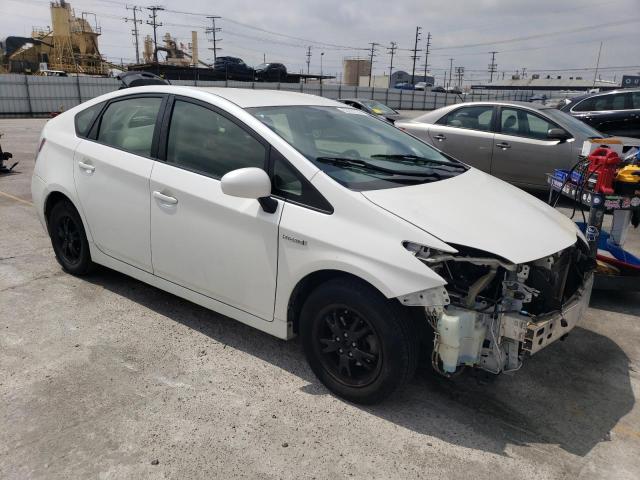 JTDKN3DUXD5663013 - 2013 TOYOTA PRIUS WHITE photo 4