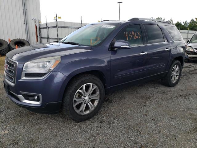 1GKKVRKDXDJ146358 - 2013 GMC ACADIA SLT-1 BLUE photo 1